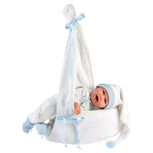 Llorens - Baby Boy Doll with Baby Swing, Clothing & Accessories: Mimo - 42cm