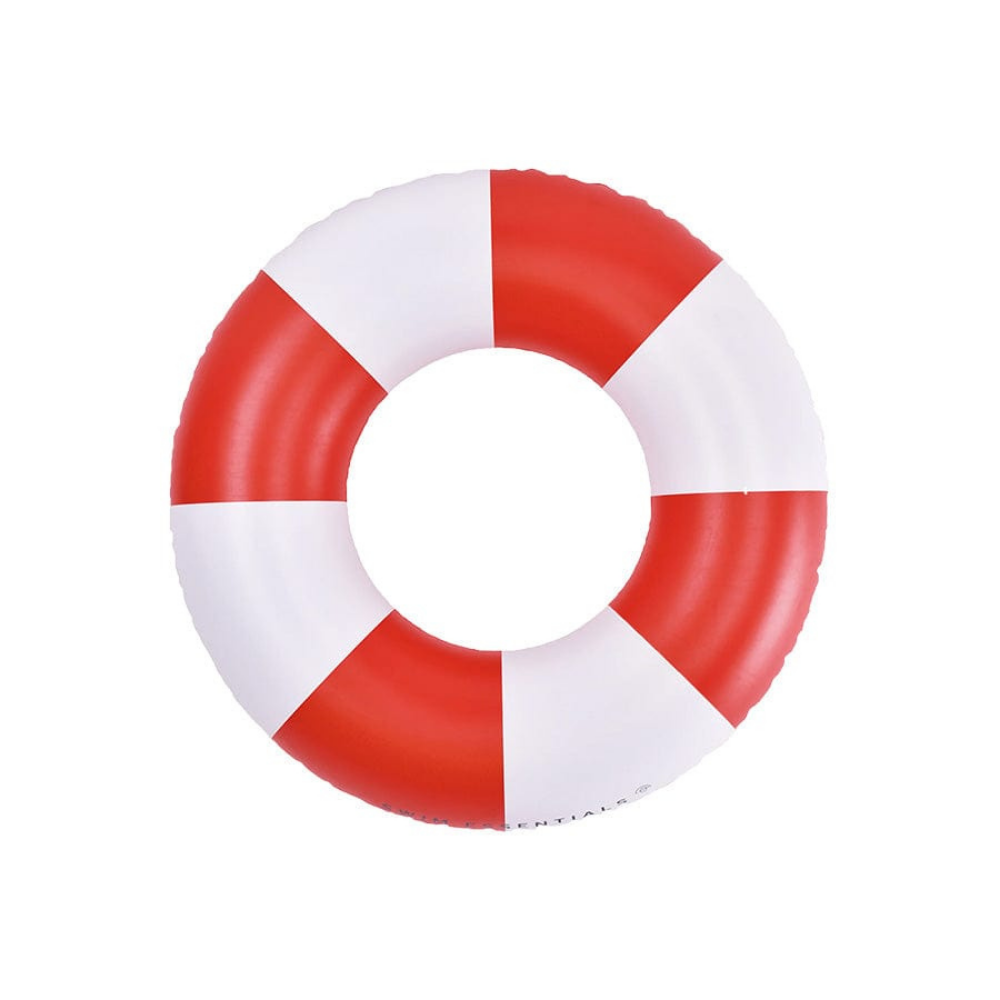 Swim Essentials - Swim Ring - Red/White Drift 90cm