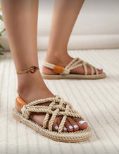 Rope Espadrille Platform Sandals