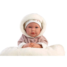Llorens - Baby Girl Doll with Crying Mechanism, Clothing & Cushion: Lala - 42cm