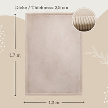 Hakuna Matte - CloudSoft Play Mat Carpet - Beige 170 x 120 x 2.5 cm