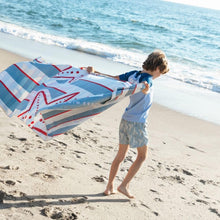 Swim Essentials - Microfiber Beach Towel - Catch Of The Day - 135x65 cm