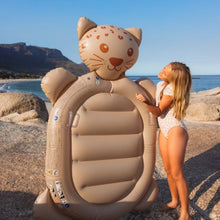 Swim Essentials - Pool Float/Lilo - Brown Leopard 165cm
