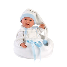 Llorens - Baby Boy Doll with Baby Swing, Clothing & Accessories: Mimo - 42cm