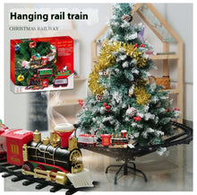 Christmas Tree With Locomotive Train Set