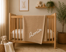 Hand Embroidered Name Blanket