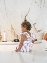 Little Girls Frilly Christmas Dress
