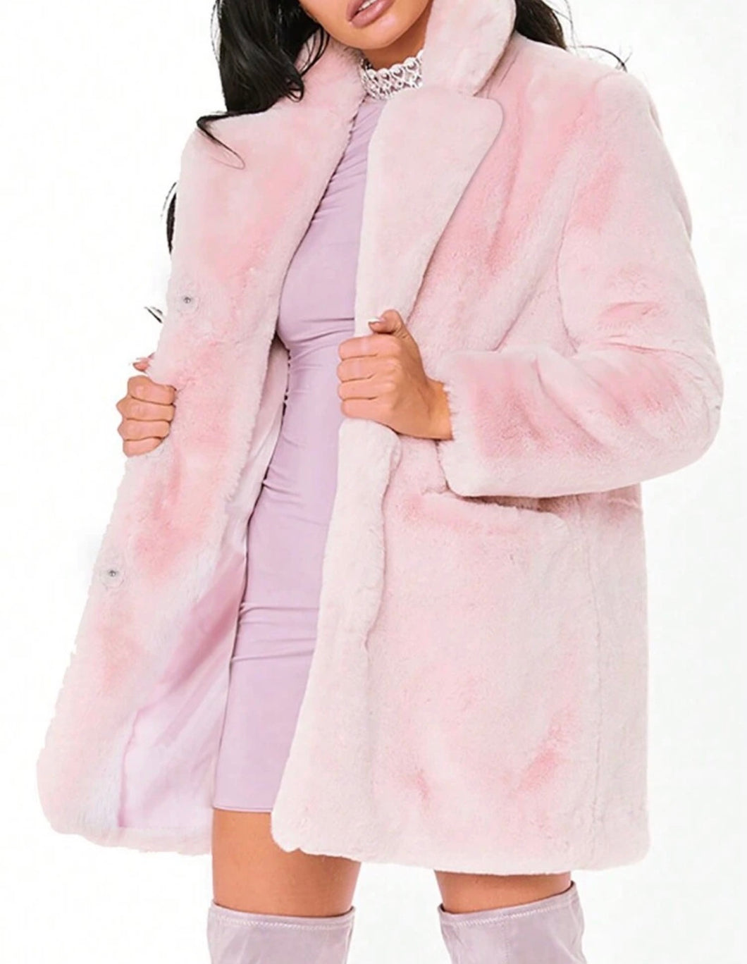 Ultimate Teddy Coat - Blush