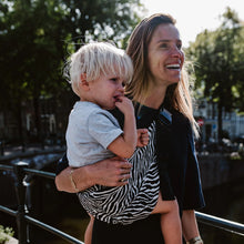 Wildride Toddler Carrier Black Zebra