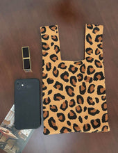 Leopard Knit Tote