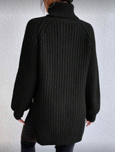 Drop Shoulder Frenchy Sweater - Black