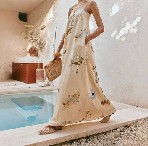 Santorini Light Dress