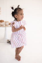 Little Girls Frilly Christmas Dress