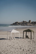 Stone & White Stripe Cabana