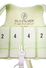 Stevie Swim Vest – Green Stripe