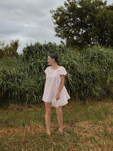 The Gracie Hearts Muslin Dress