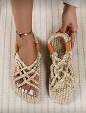 Rope Espadrille Platform Sandals