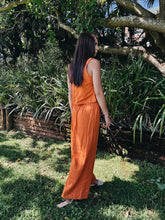 Capri Linen Summer Two-Piece Set