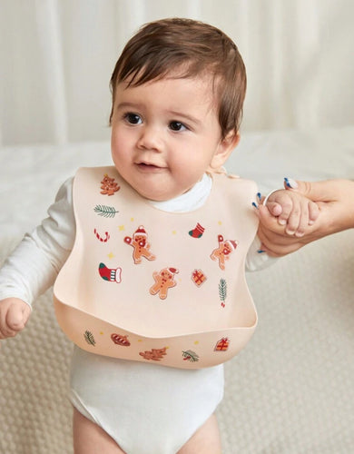 Silicone Festive Bucket Bib