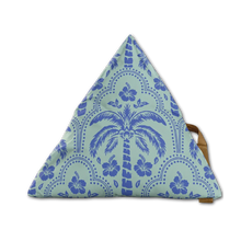 The Hibiscus Palm Slouchy Beach Pillow