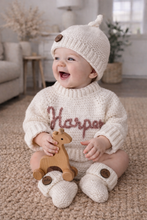 Signature Sweater, Beanie & Booties Set