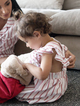 Little Girls Frilly Christmas Dress