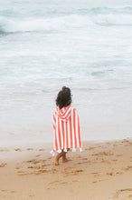 Baby Poncho - Coral