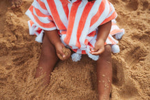 Baby Poncho - Coral