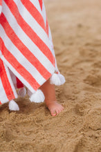 Baby Poncho - Coral