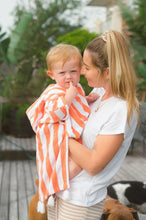 Baby Poncho - Coral