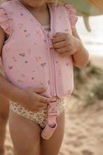 Lottie Swim Vest – Pink Floral