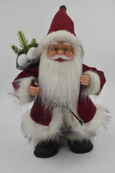 27.5CM MUSICAL RUNNING SANTA