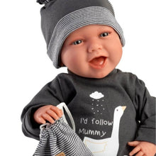 Llorens - Baby Boy Doll with Laughing Mechanism, Clothing & Bag: Mimo- 42cm