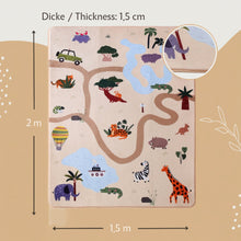 Hakuna Matte - CloudSoft Play Mat Carpet - Safari - 200 x 150 x 1.5 cm