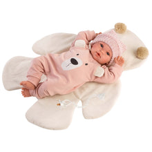 Llorens - Newborn Baby Girl Doll with Crying Mechanism, Clothing & Accessories: Osita - 36cm