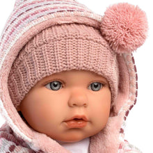 Llorens - Baby Girl Doll with Crying Mechanism & Clothing: Julia - 42cm