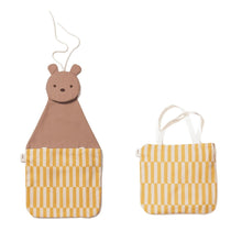 Play&Go - 2-in-1 Wall Storage & Tote Bag - Bear