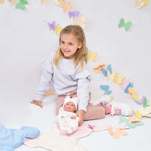 Llorens - Anatomically Correct Baby Girl Doll with Clothing & Bunny Cushion: Bimba - 35cm