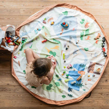 Play&Go - 2-in-1 Playmat & Toy Basket - Zoo