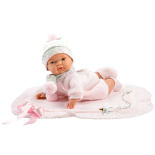 Llorens - Baby Girl Doll with Clothing & Blanket: Joelle - 38cm