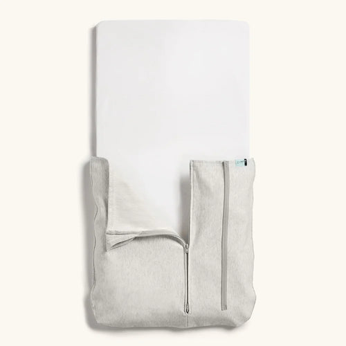 Baby Tuck Sheet - Grey Marle