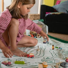 Play&Go - 2-in-1 Playmat & Toy Basket - Roadmap