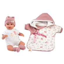 Llorens - Baby Girl Doll with Clothing & Sleeping-bag: 36cm