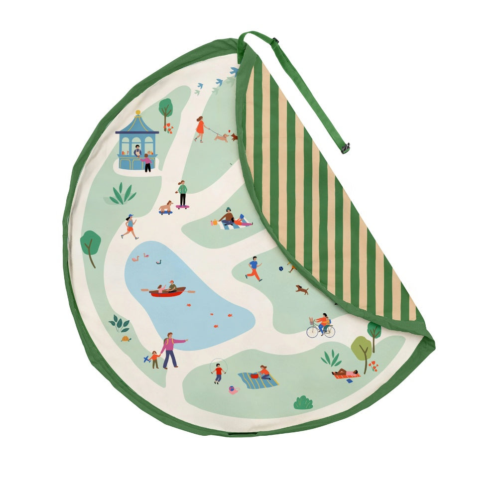 Play&Go - 3-in-1 Outdoor Playmat & Toy Bag - Parc