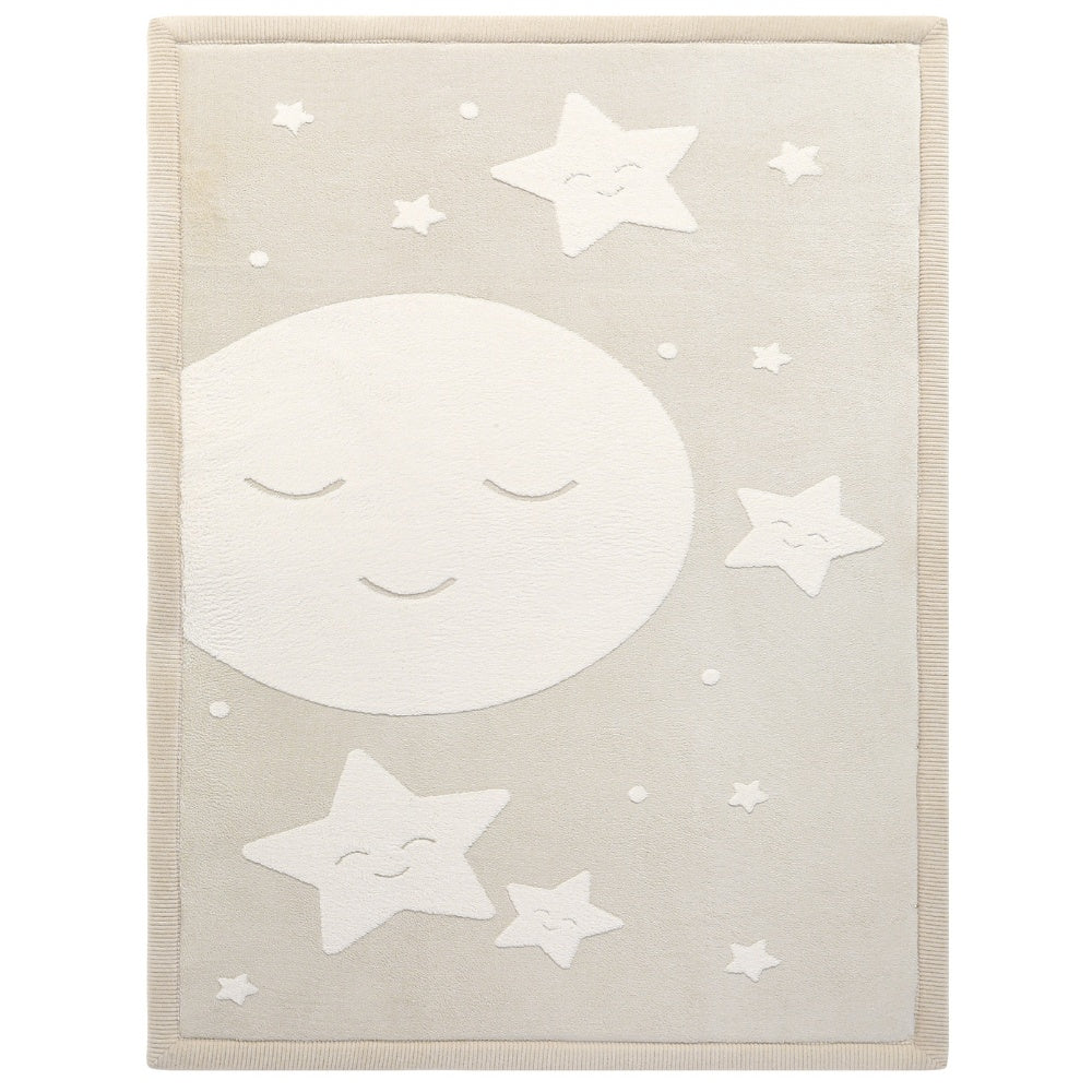 Hakuna Matte - CloudSoftRise Play Mat 3D Carpet - Moon & Stars 170 x 120 x 2.5 cm