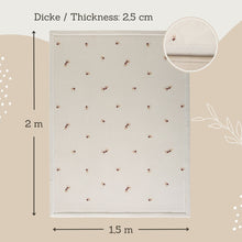 Hakuna Matte - CloudSoft Play Mat Carpet - Floral 200 x 150 x 2.5 cm