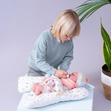Llorens - Baby Girl Doll with Crying Mechanism, Clothing & Cushion: Mimi - 42cm