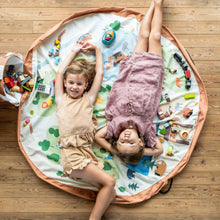 Play&Go - 2-in-1 Playmat & Toy Basket - Zoo