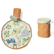 Play&Go - 2-in-1 Playmat & Toy Basket - Zoo