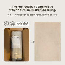Hakuna Matte - CloudSoft Play Mat Carpet - Beige ?120 x 2.5 cm (round)